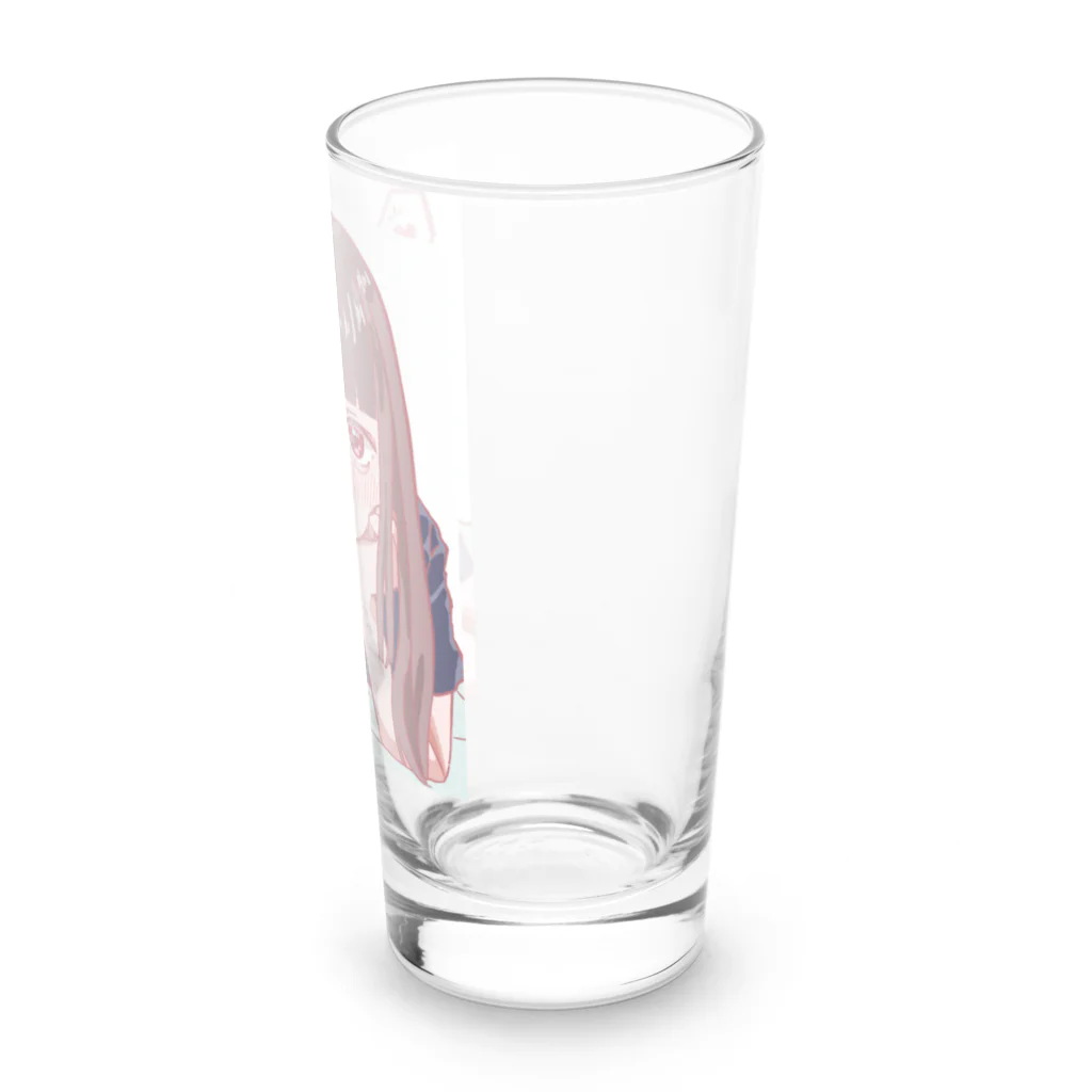 まるん。のまるん。の描き下ろしグッズ Long Sized Water Glass :right