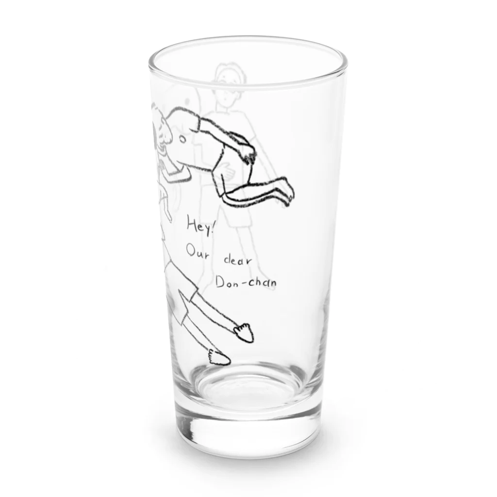 おーい！どんちゃん公式グッズの映画「おーい！どんちゃん」公式グッズ Long Sized Water Glass :right