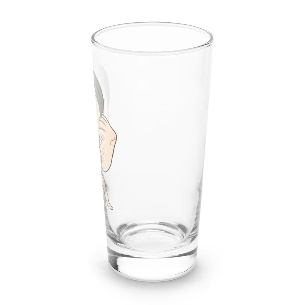 じゅうに（Jyuuni）の0099・すだれ性獣（文字なし）・配信者シリーズ（じゅうにブランド） Long Sized Water Glass :right