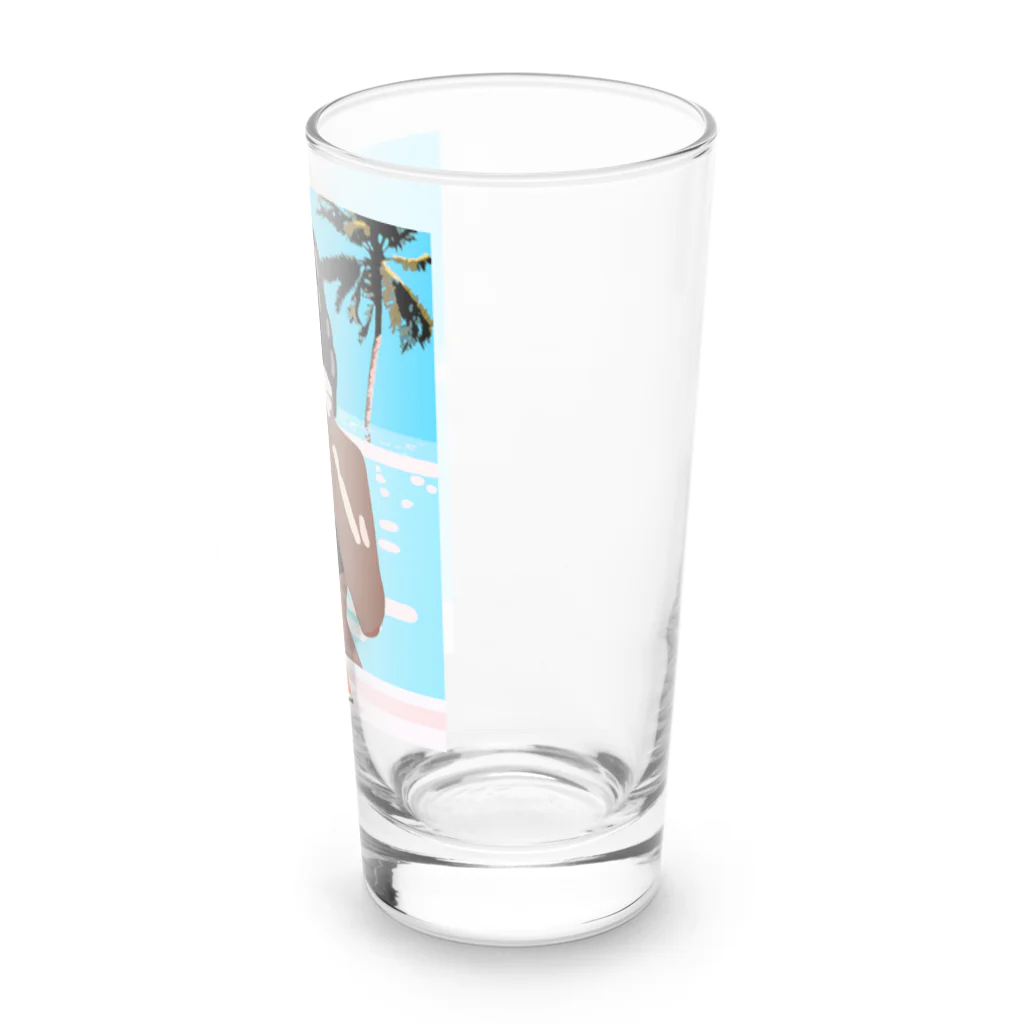 GOOD VIBES CATSのsummer beauty Long Sized Water Glass :right