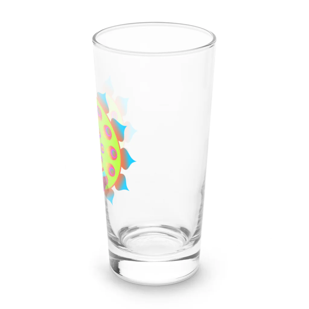 チャンドラのクジャク Long Sized Water Glass :right