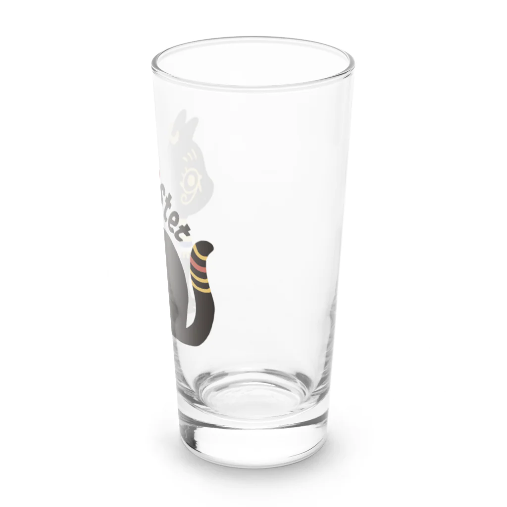 LAP CATs ＊hizaneko＊のバステト神（ベビちゃん仕様）文字凹バージョン Long Sized Water Glass :right