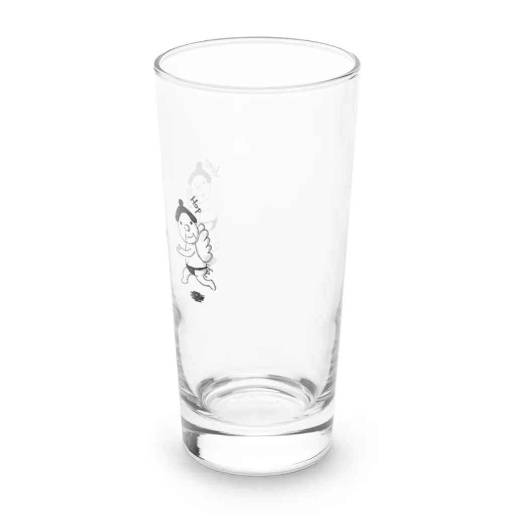 🐸Cha店（ちゃみせ）の関鳥Hop Step Jump Long Sized Water Glass :right