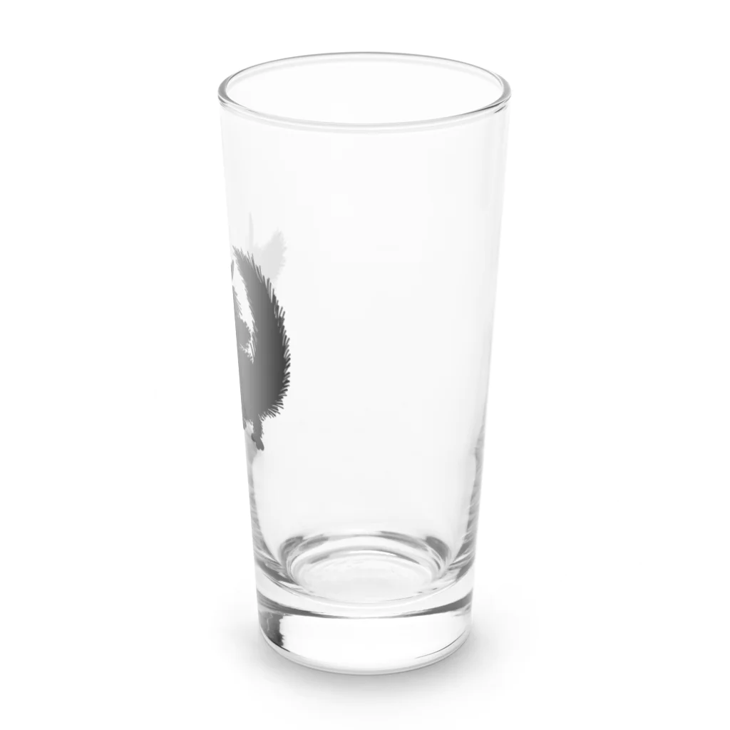 のほほん屋の山犬のモプ Long Sized Water Glass :right