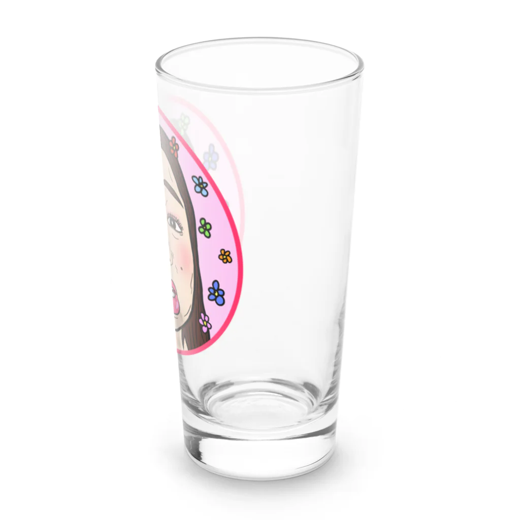 じゅうに（Jyuuni）の0120・熟熟まなちゃん・配信者シリーズ（じゅうにブランド） Long Sized Water Glass :right