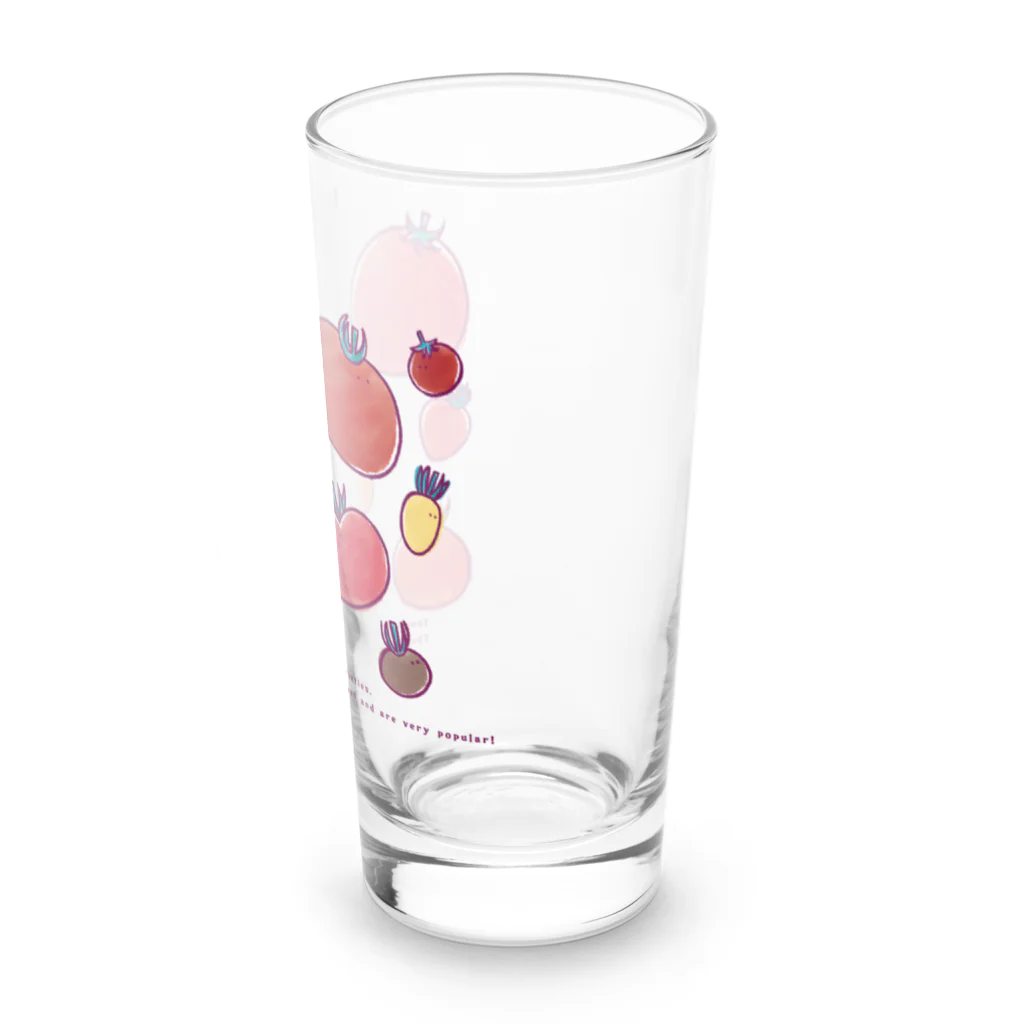 Aランチサラダ付SHOPの夏のtomatoさん2 Long Sized Water Glass :right