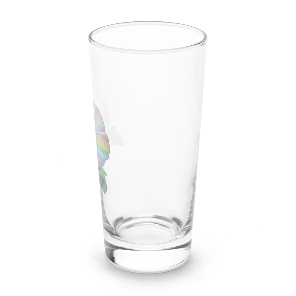 NANASHOPの虹色の朝顔 Long Sized Water Glass :right