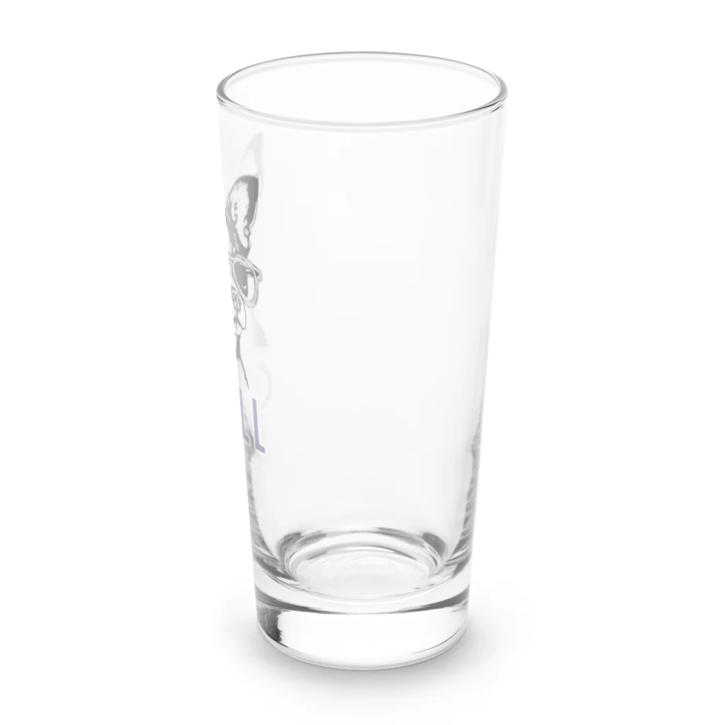 Sky00のチルイ犬くん Long Sized Water Glass :right