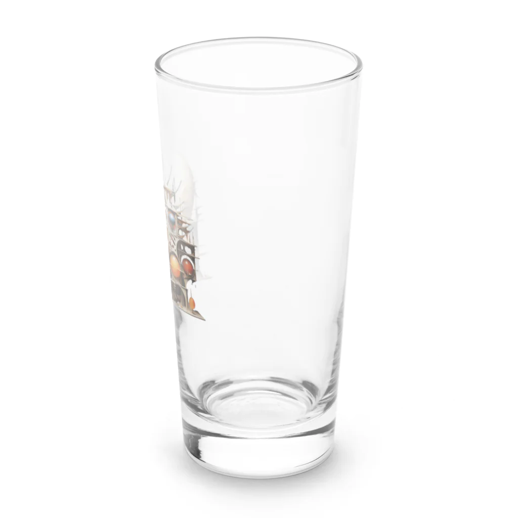 gomashio8899のアートのしろ Long Sized Water Glass :right