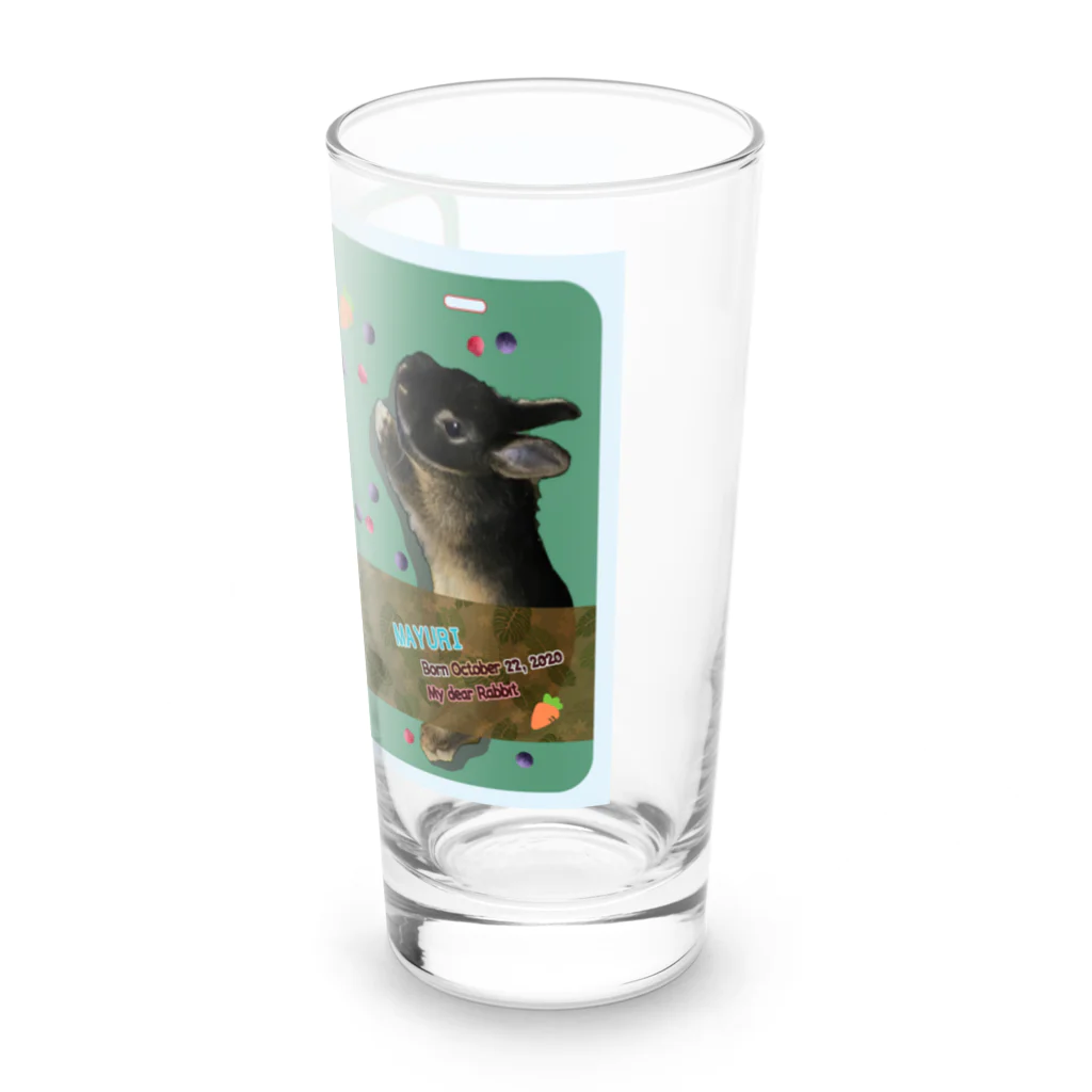 雷牙さなとりうむGoods SHOPのマユリ携帯ケース（手帳型柄） Long Sized Water Glass :right