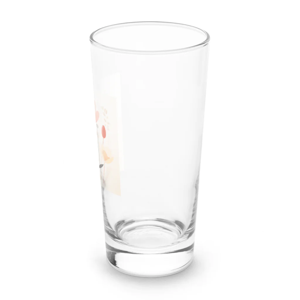 hobby58 SHOPのflower No,3 Long Sized Water Glass :right