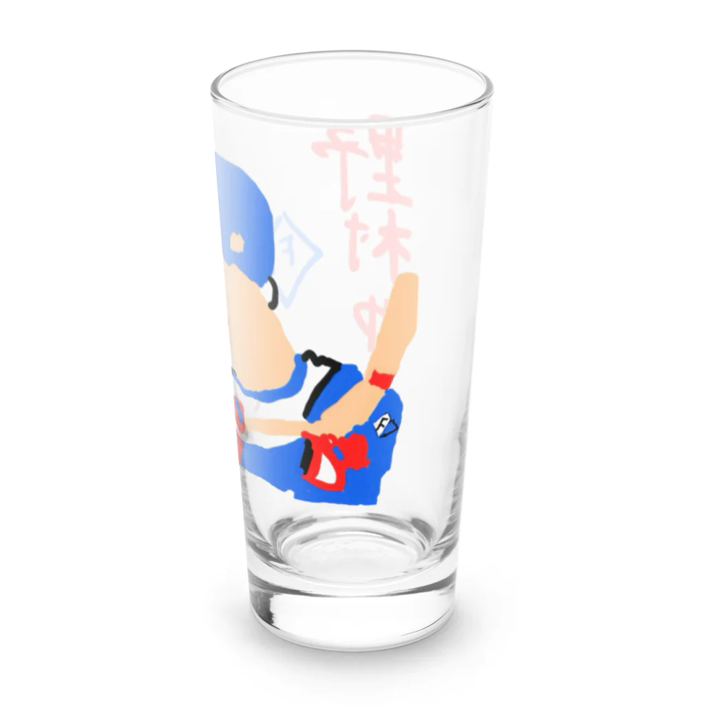 ミリオンウェーブの#5 野村祐希（背景なし） Long Sized Water Glass :right