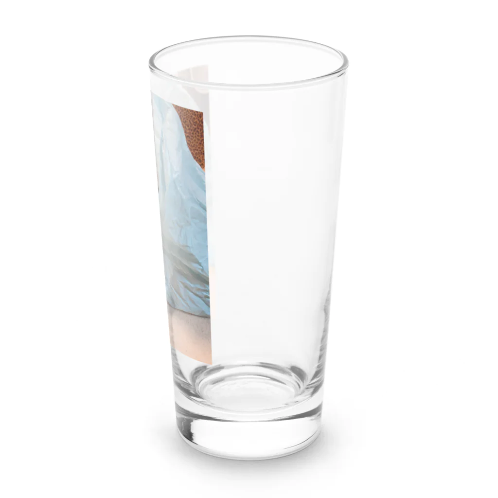 さくらパラダイスの袋大好きみぃー子さん Long Sized Water Glass :right