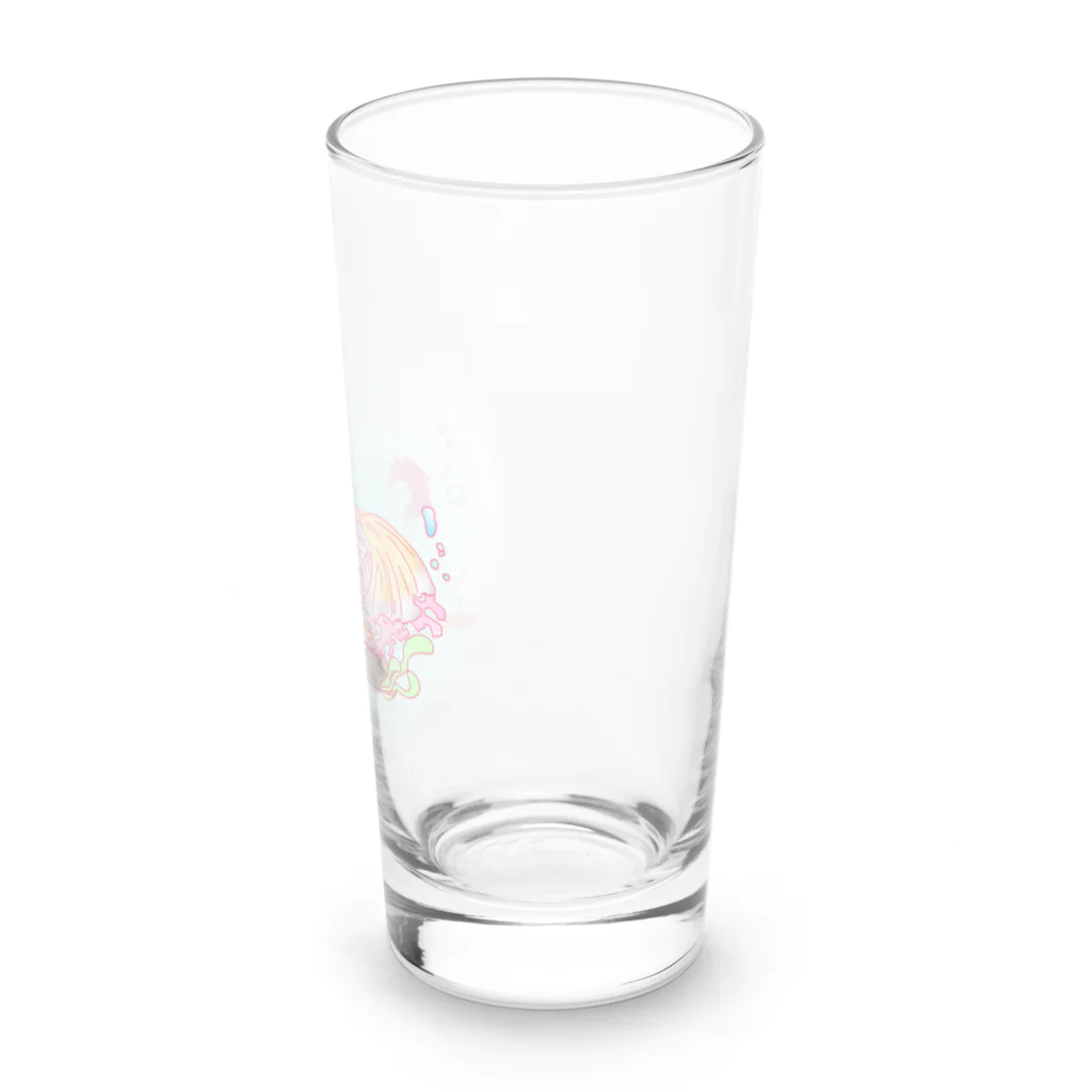 あふろちゃんの赤毛ちゃんと金魚 Long Sized Water Glass :right