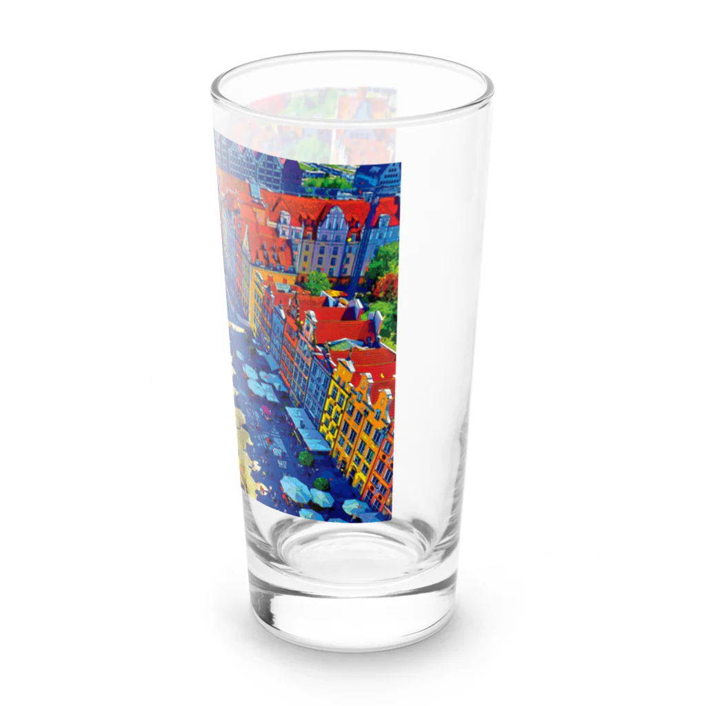 GALLERY misutawoのポーランド グダンスクのドゥーギ広場 Long Sized Water Glass :right