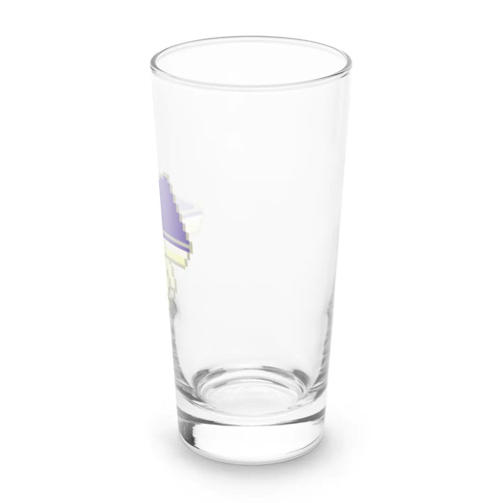 madeath　ちぃずくんのちぃずくん(ブルーベリーレアチーズ) Long Sized Water Glass :right