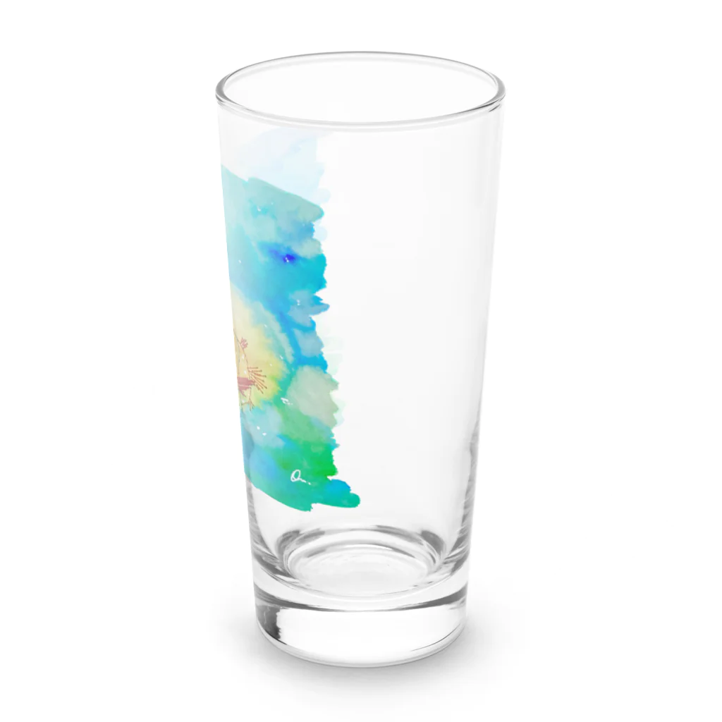 onmycolorの楽描き店のはこふぐ太 Long Sized Water Glass :right