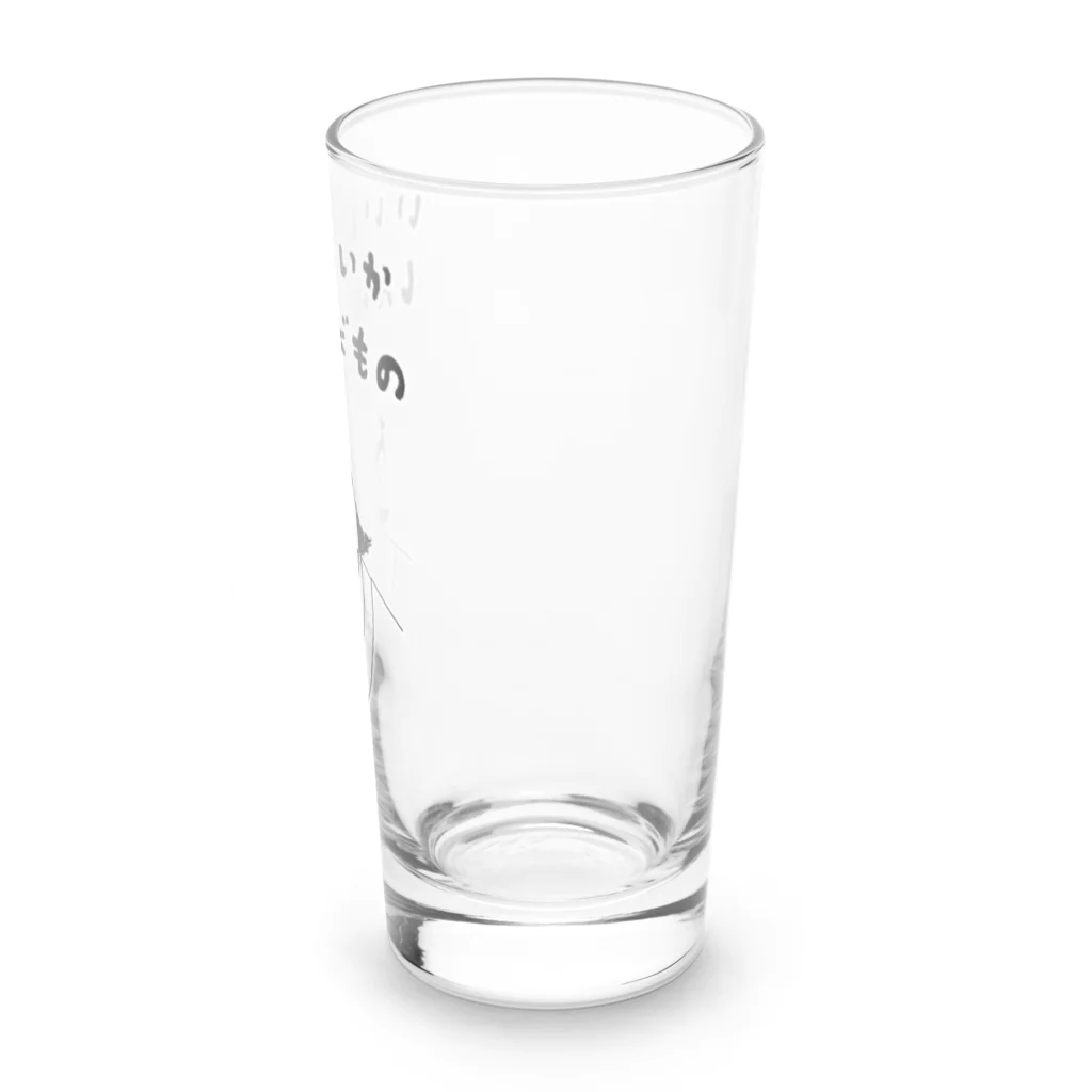 NIKORASU GOのユーモア歴史デザイン「いいじゃないか、しんげんだもの」（Tシャツ・パーカー・グッズ・ETC） Long Sized Water Glass :right