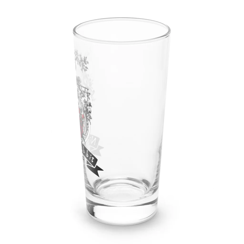 ㌍のるつぼのNight Rabbit Long Sized Water Glass :right