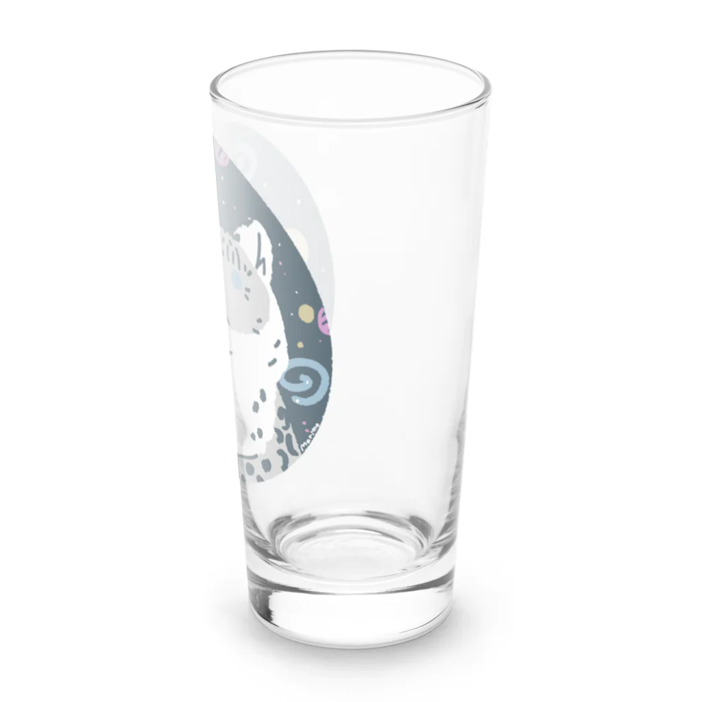 まりもの宇宙ユキヒョウ Long Sized Water Glass :right