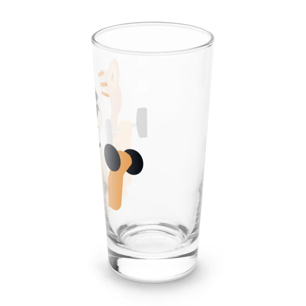 パンプアップ柴Hachiのパンプアップ柴Hachi Long Sized Water Glass :right