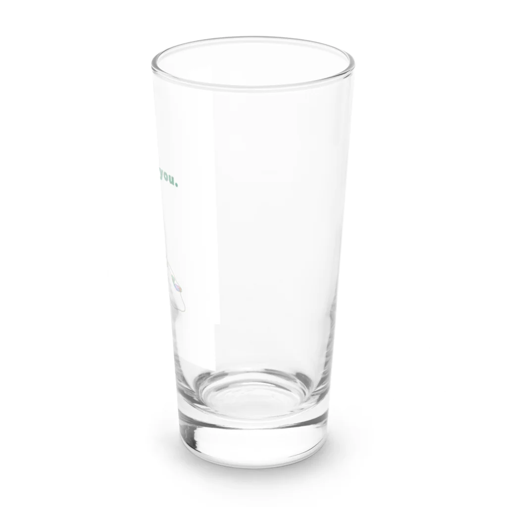 lalauのdemeサンタ Long Sized Water Glass :right