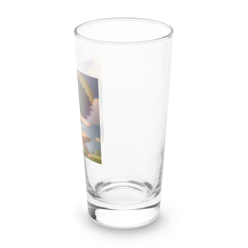 ririmoboxの元気ちゃん Long Sized Water Glass :right