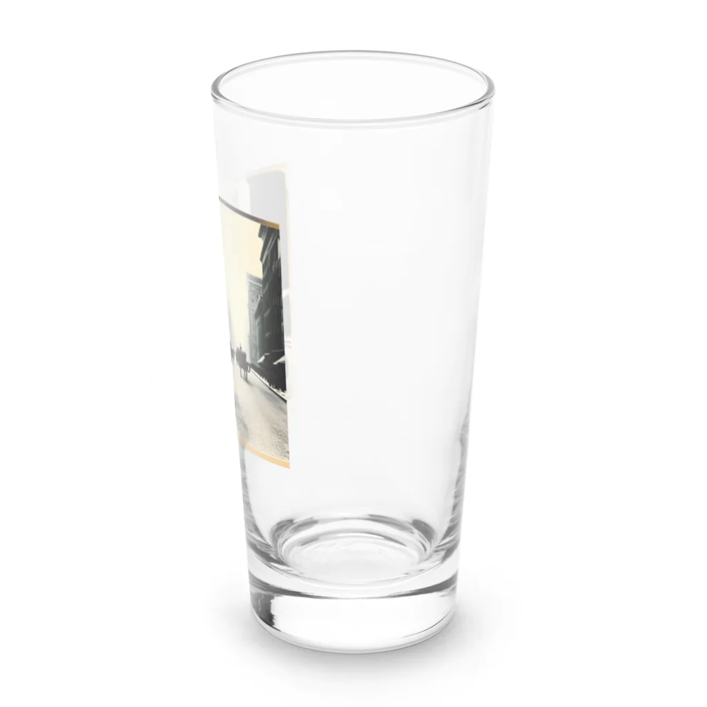 俺がジャイアンだーの古き良きニューヨーク Long Sized Water Glass :right