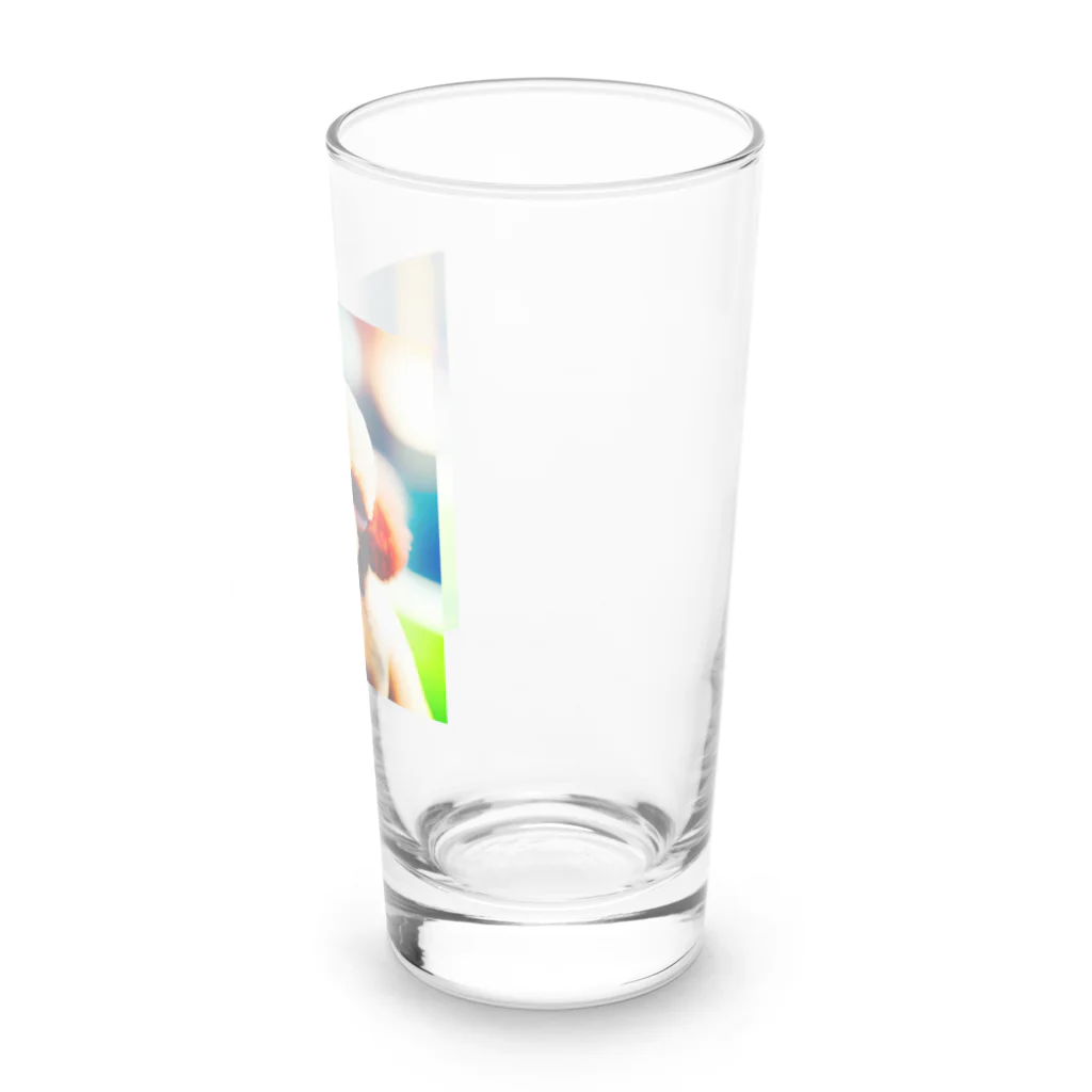 いこいの広場の可愛いトイプードル Long Sized Water Glass :right