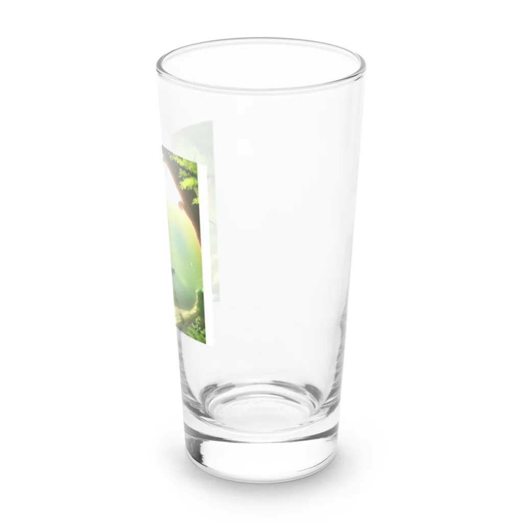 Wakuryuの八恩　森の守り神　愛龍　 Long Sized Water Glass :right