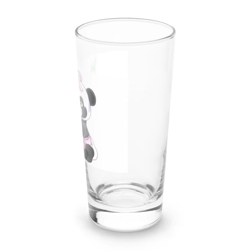 KaSumi's shopのかぐやパンダ姫 Long Sized Water Glass :right