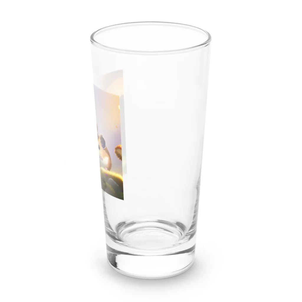 幸せアートワールドの可愛いハムスターの冒険 Long Sized Water Glass :right