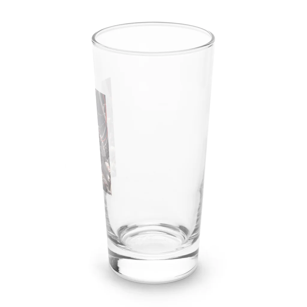 メカニカルシンセゾンビオンラインのメカニカルシンセゾンビのイラストのグッズ　#5 Long Sized Water Glass :right