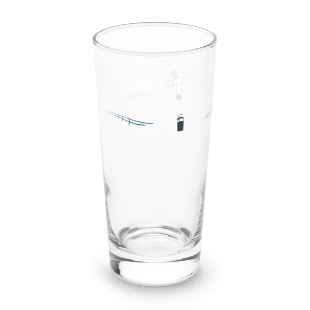 Seau | Shintaro Miyasawaの距離標と勾配標と逓減標のグラス Long Sized Water Glass :right