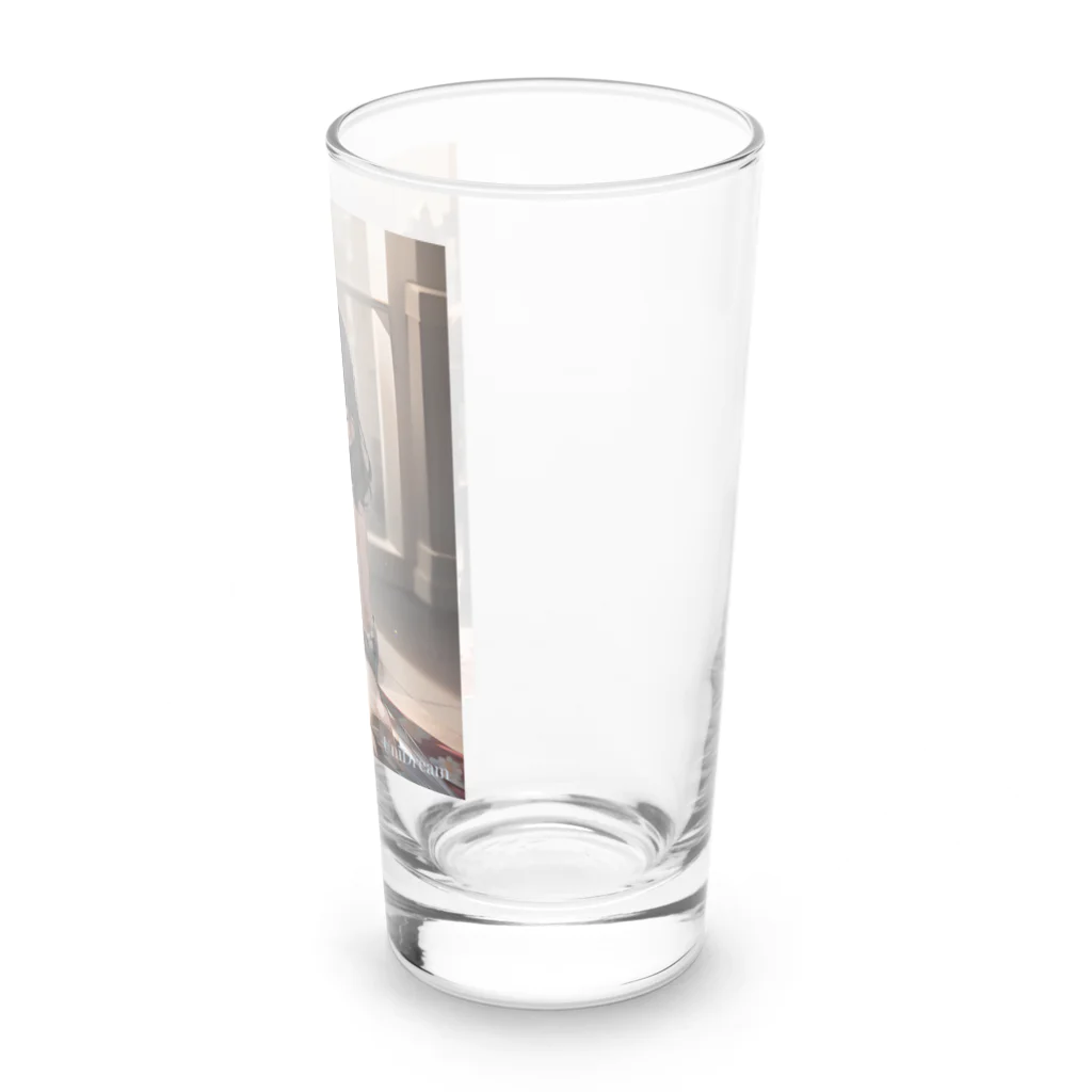 PAPAMONのいち神様 Long Sized Water Glass :right