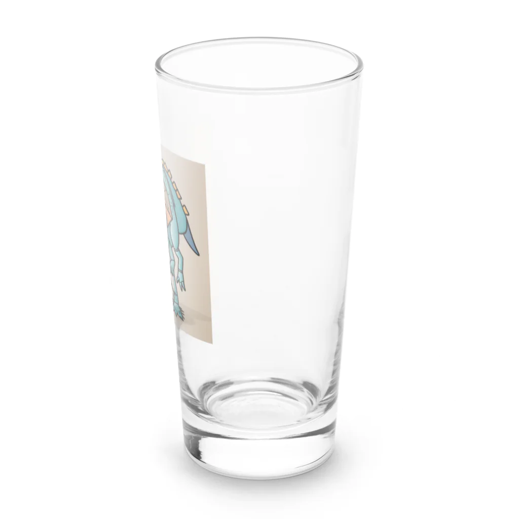 ゆるっと個性のT-Rexアリゲーター Long Sized Water Glass :right