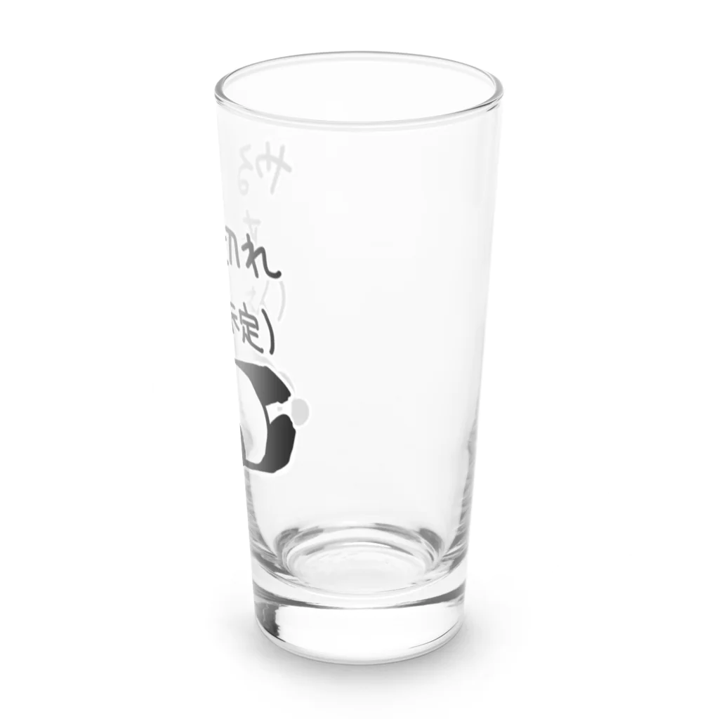 ミナミコアリクイ【のの】のやる気 入荷日未定【パンダ】 Long Sized Water Glass :right