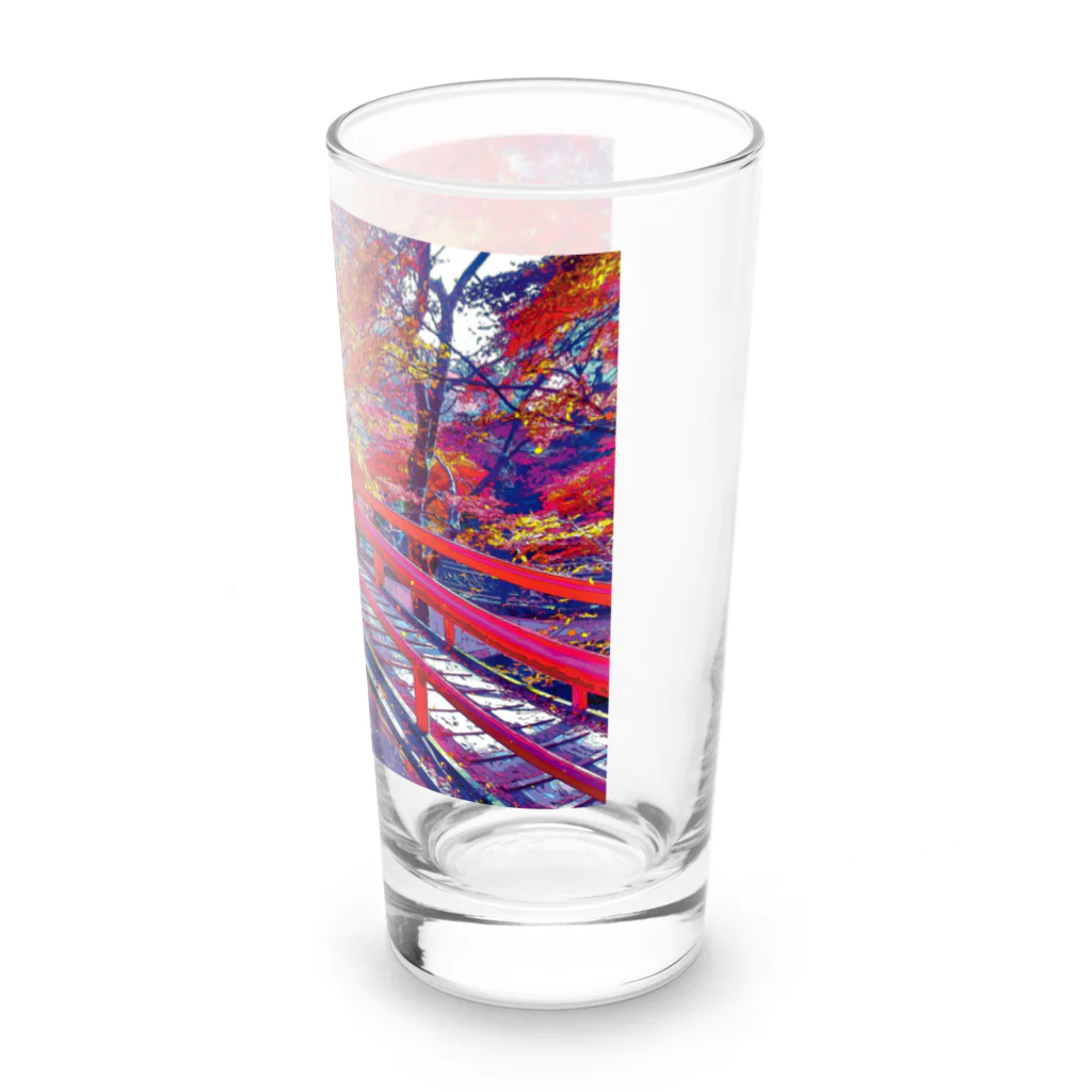 GALLERY misutawoの伊香保 河鹿橋の紅葉 Long Sized Water Glass :right