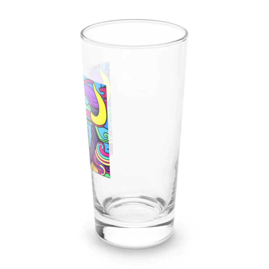 inoki113のバッファローマン Long Sized Water Glass :right