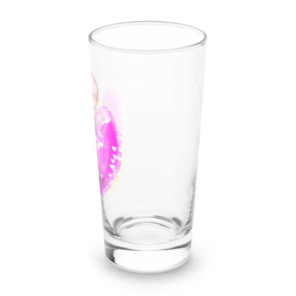 かわごえ日高のバッテリーキャラクターグッズの手ー子ちゃんプリティーグッツ(ウェイトレスバージョン) Long Sized Water Glass :right