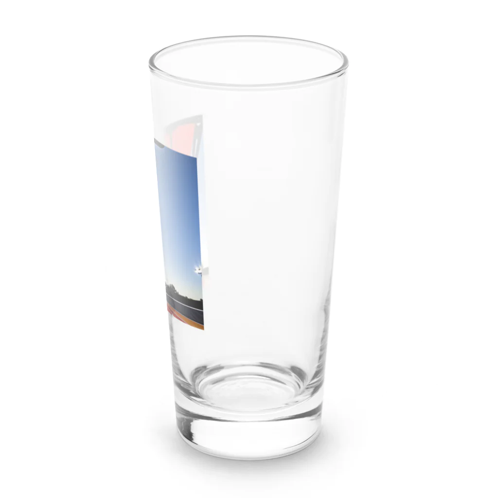 HIDEのかっこいいバスケットボール Long Sized Water Glass :right