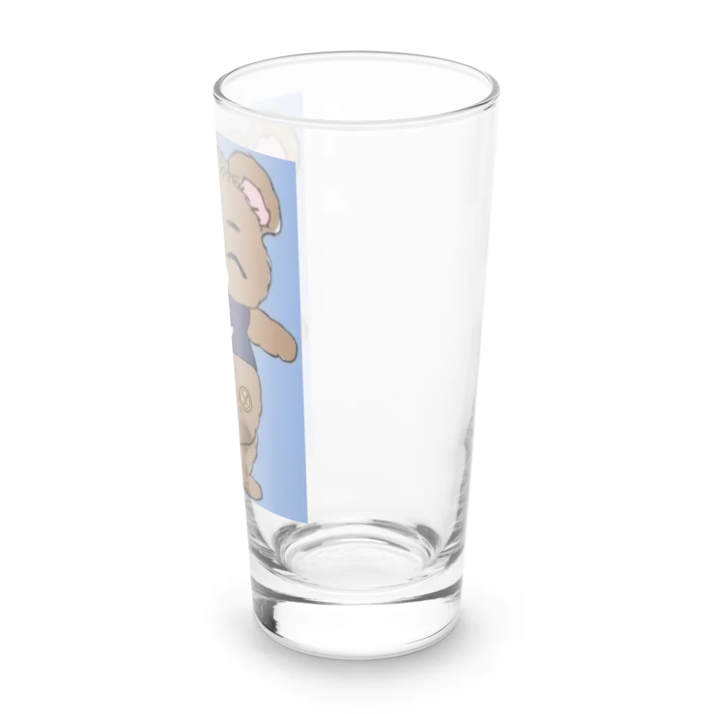 しばけんちゃんのきゃわなぐま Long Sized Water Glass :right