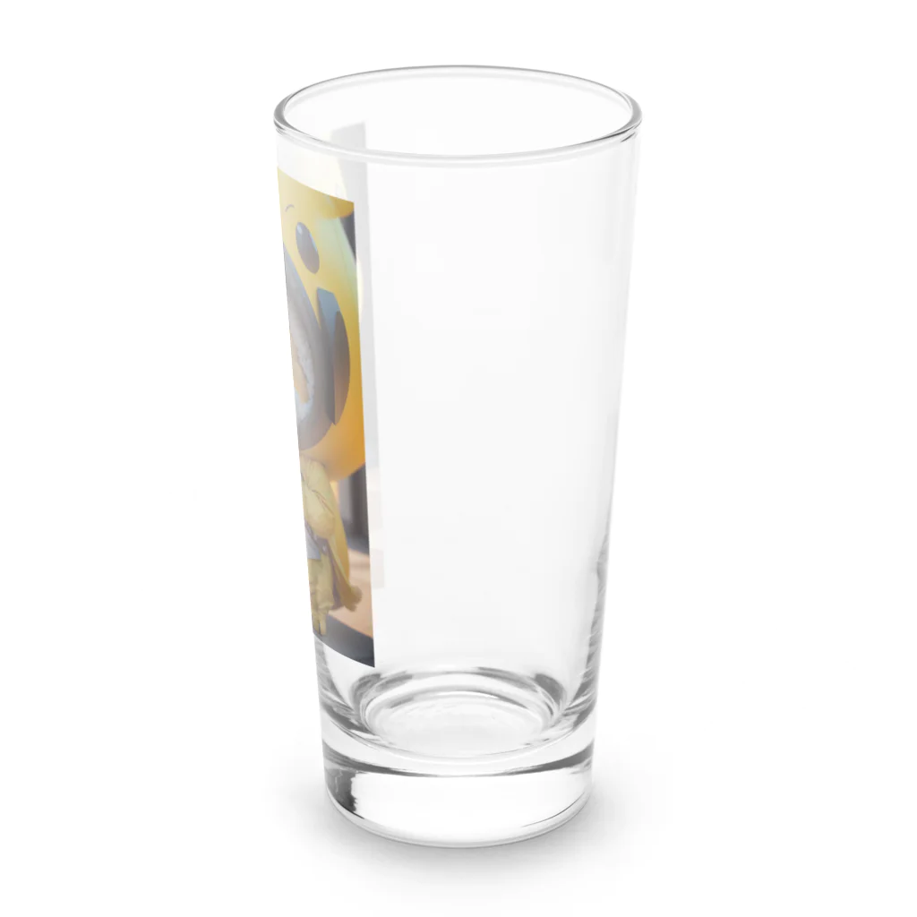 しばけんちゃんのイエローベビー💓可愛いはじめました💓 Long Sized Water Glass :right