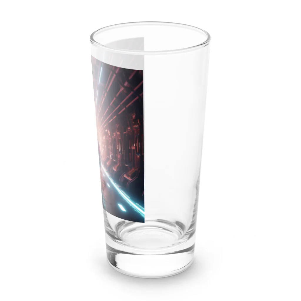 anc90のI'm a robot.20230906 Long Sized Water Glass :right