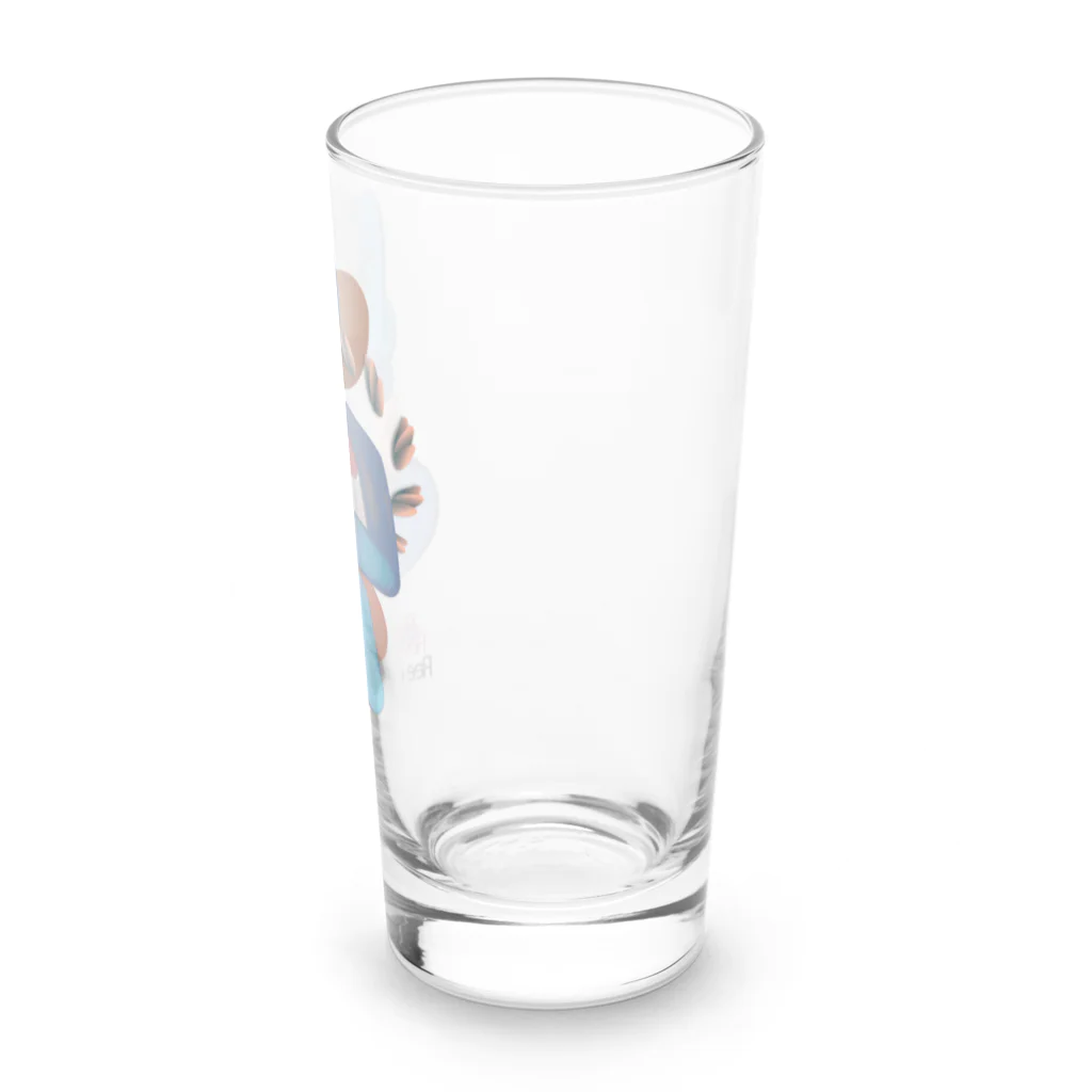 Mouseyのテックブルー　地球Re：海 Long Sized Water Glass :right