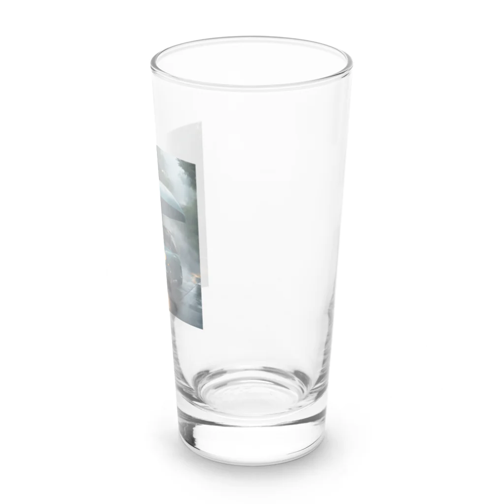 nonbiri-yaの雨車 Long Sized Water Glass :right