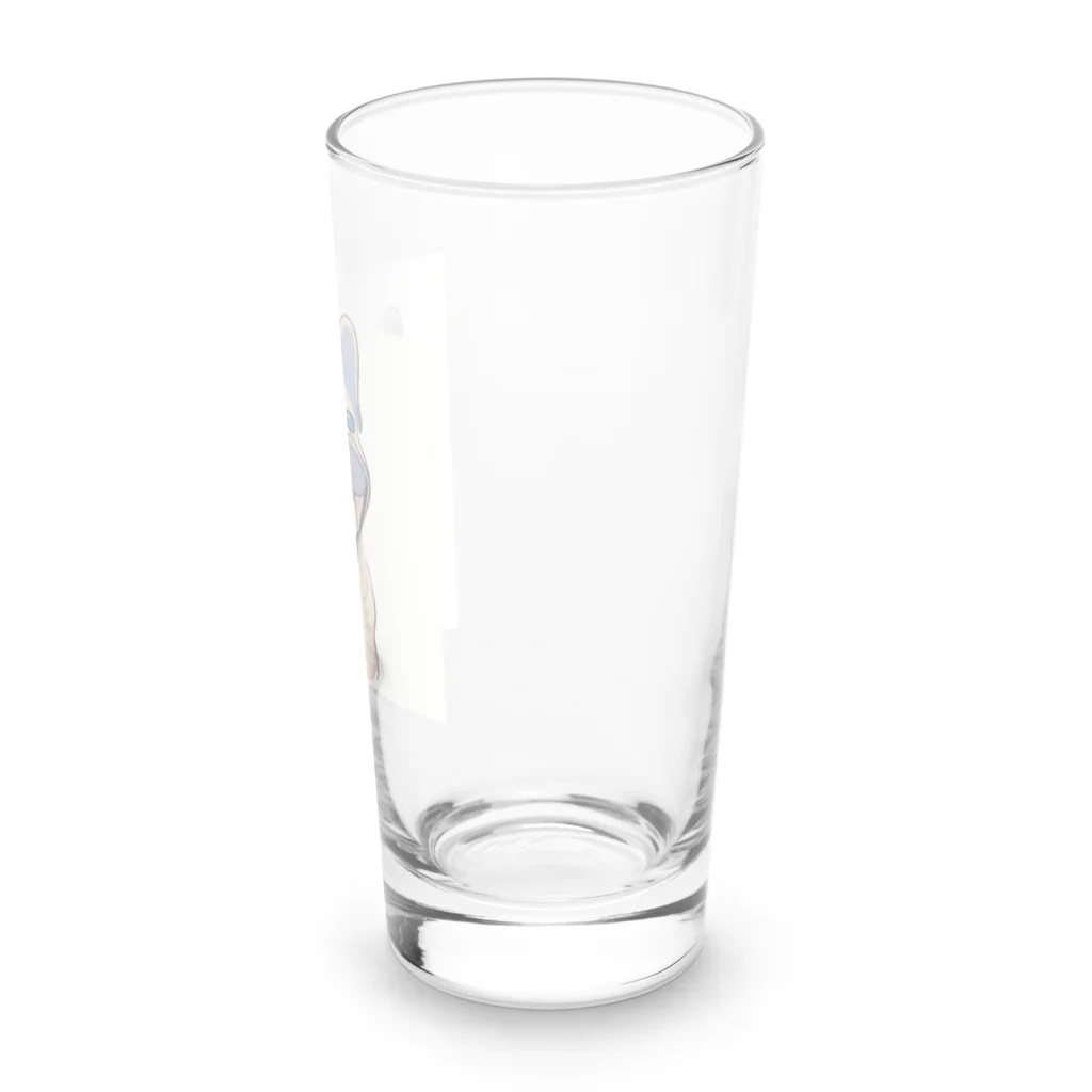 buruburuのハッピー ルーくん Long Sized Water Glass :right