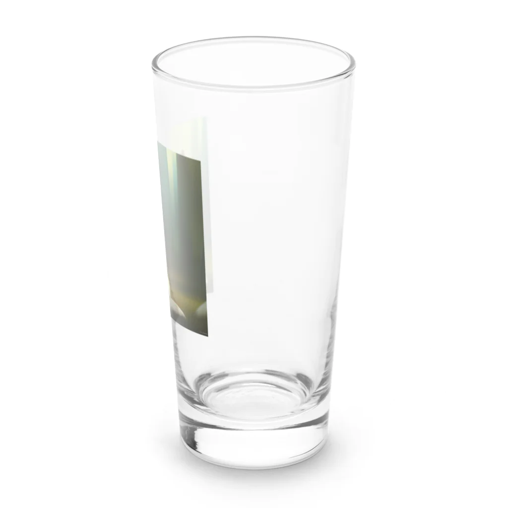 nyanwan3377のいぬ　秋田犬　かわいい Long Sized Water Glass :right