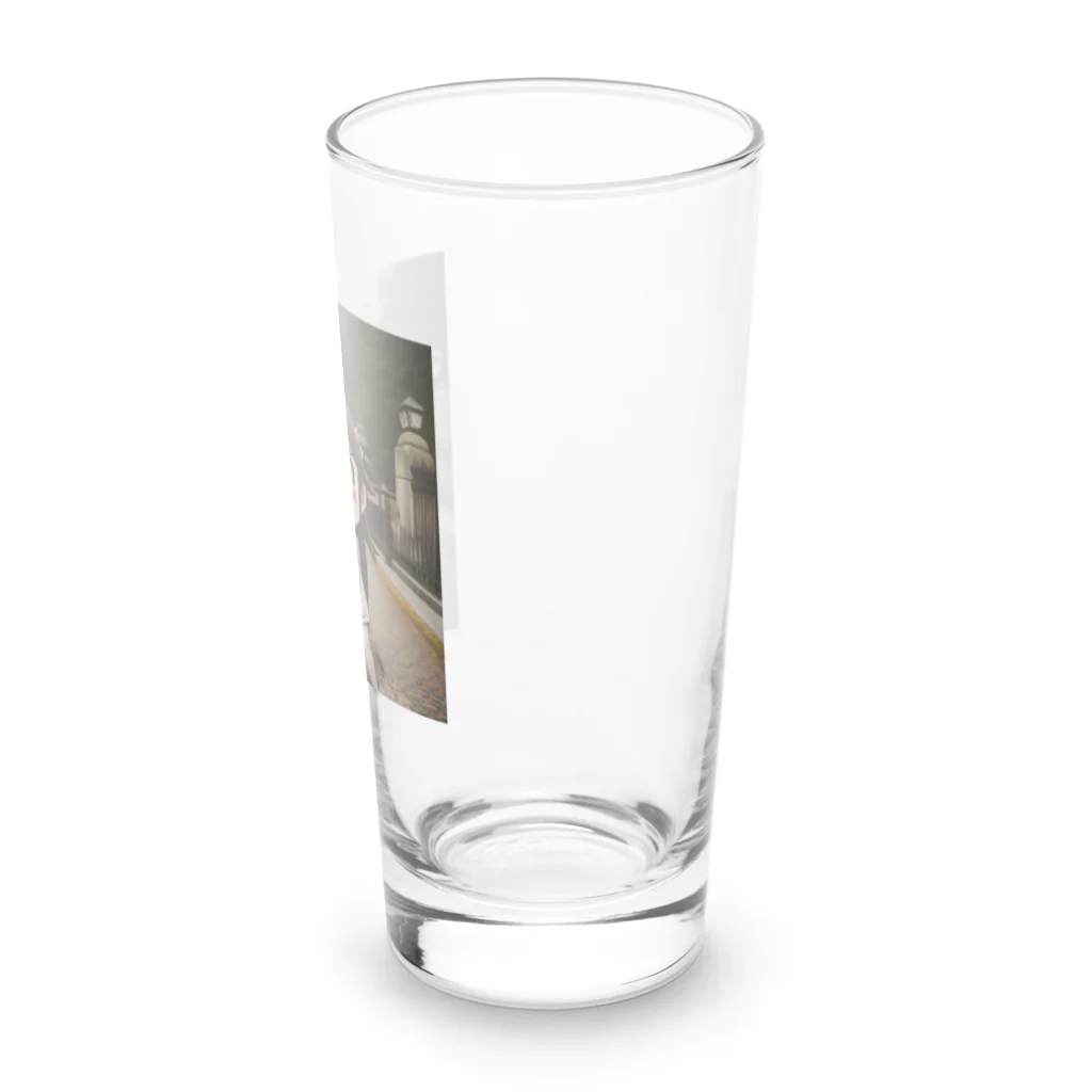 henreの頑張る子を応援グッズ Long Sized Water Glass :right