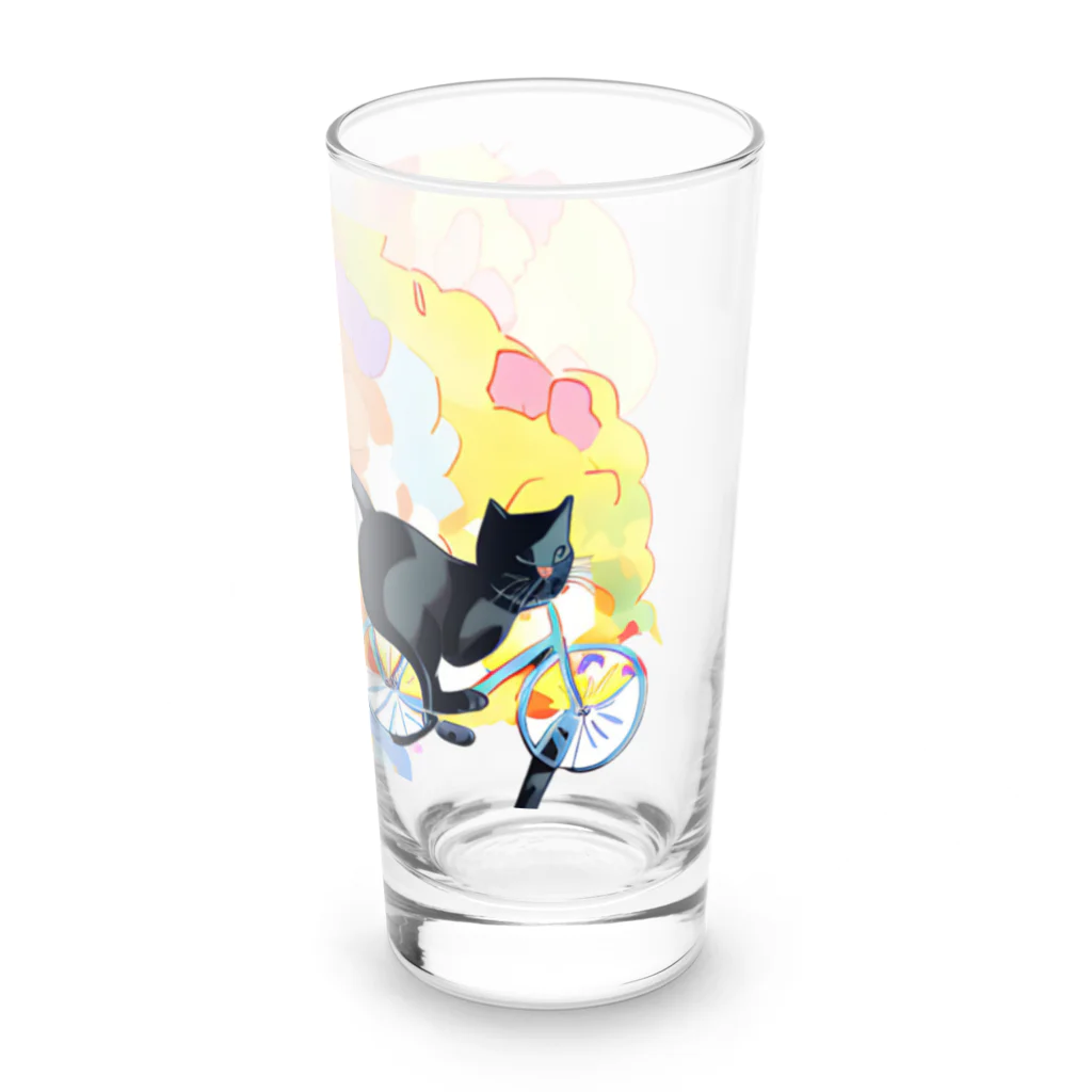 じゆうふぁくとりーの自由気まま Long Sized Water Glass :right